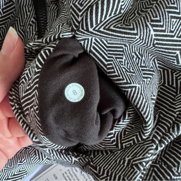 ππ€ Lululemon Scuba Full Zip Hoodie Seawheeze 2020 Illusionary Max Alpine White - Picture 13 of 15